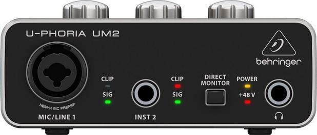 Menor preço em Interface de Áudio UM2 Behringer