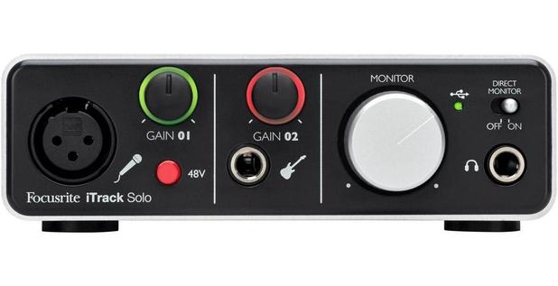 Menor preço em Interface de Áudio USB Focusrite iTrack Solo 2 Lighting