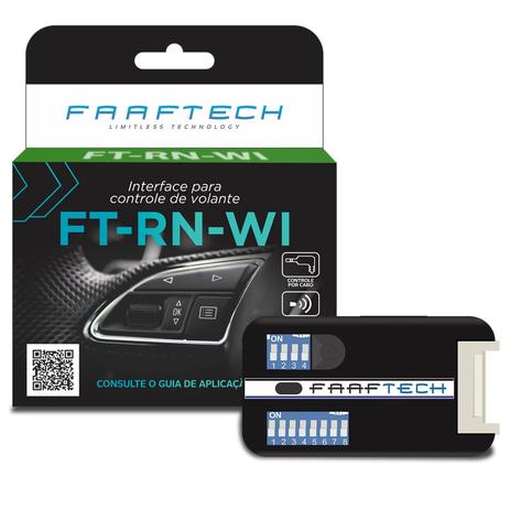 Interface De Volante FT RN WI Renault Master 2010 a 2016 - Faaftech Menor preço em Interface De Volante FT RN WI Renault Master 2010 a 2016 - Faaftech