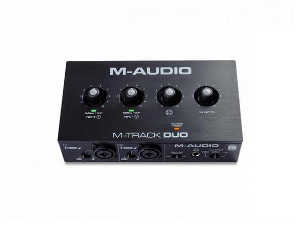 Interface M-AUDIO Phantom Power 2 Canais USB M-Track DUO é boa?