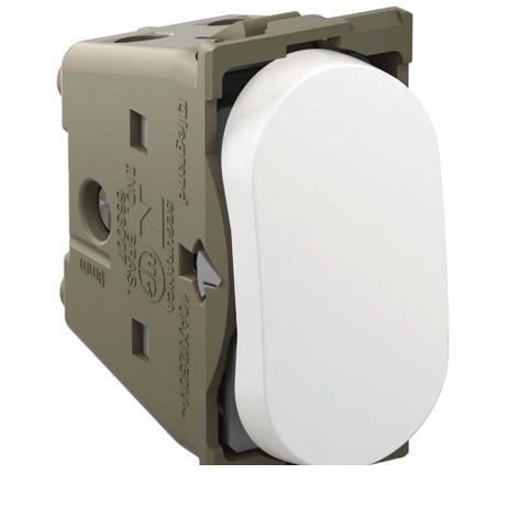 Interruptor bipolar paralelo 1 módulo 10A branco Nereya Pial Menor preço em Interruptor bipolar paralelo 1 módulo 10A branco Nereya Pial