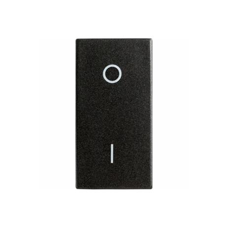 Interruptor Bipolar Simples 16a 220v Delta Mondo Carbono Metálico - Siemens Menor preço em Interruptor Bipolar Simples 16a 220v Delta Mondo Carbono Metálico - Siemens
