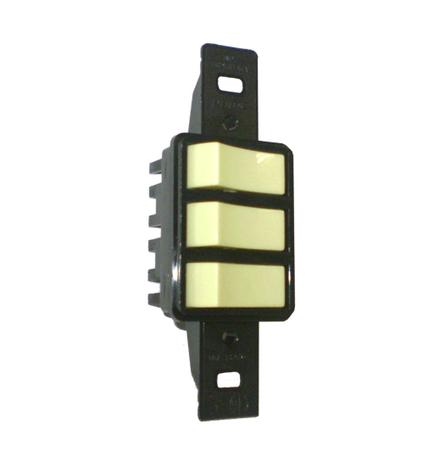 Interruptor C/ 3 Teclas Simples Embutir S/ Placa Tradicional - Schneider - Prime Toc - Schneider electric Menor preço em Interruptor C/ 3 Teclas Simples Embutir S/ Placa Tradicional - Schneider - Prime Toc - Schneider electric