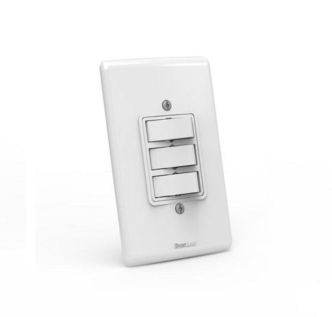 Interruptor de embutir 03 teclas simples Branco com parafuso aparente - Linha Artis Enerbras - Enerbrás é boa?