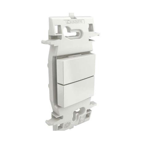 Interruptor duplo simples branco Zuli Lorenzetti - Pial é boa?