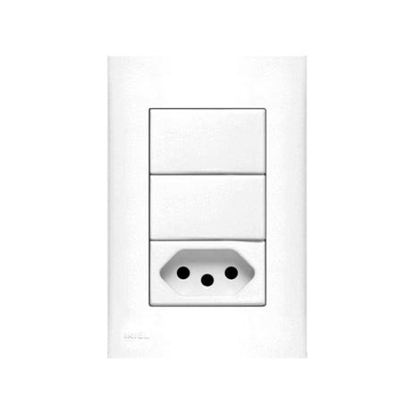 Interruptor Impéria Bco 2T S+Tom Pd.Br. 753091 Iriel Menor preço em Interruptor Impéria Bco 2T S+Tom Pd.Br. 753091 Iriel