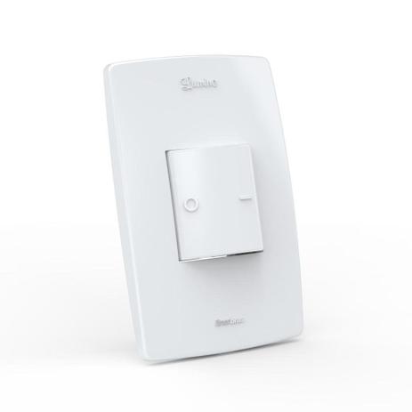 Interruptor lumino bipolar simples branca - Enerbras Menor preço em Interruptor lumino bipolar simples branca - Enerbras