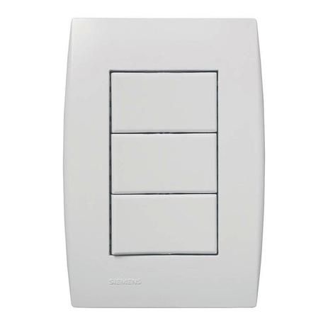 Interruptor Simples 10A 4x2 3 Teclas Branco Ilus Iriel Menor preço em Interruptor Simples 10A 4x2 3 Teclas Branco Ilus Iriel