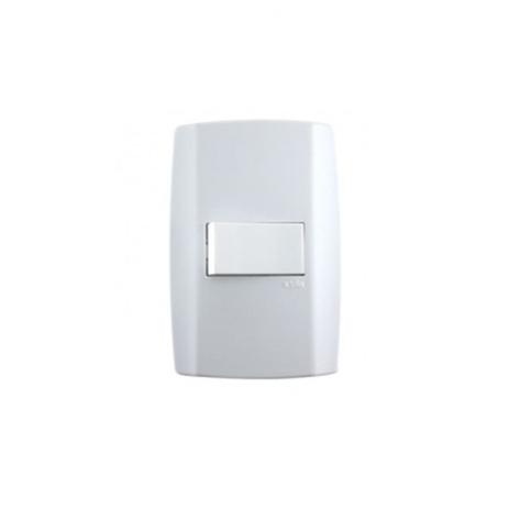 Interruptor simples 10a horizontal slim - ilumi Menor preço em Interruptor simples 10a horizontal slim - ilumi
