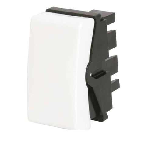Interruptor simples 10A sem placa Modulare Fame Menor preço em Interruptor simples 10A sem placa Modulare Fame
