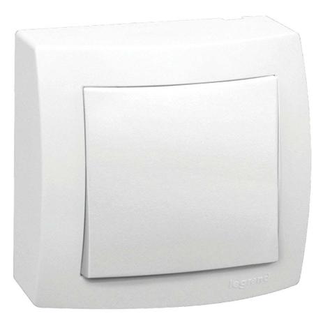 Interruptor simples 10A sistema X branco bivolt Pial Menor preço em Interruptor simples 10A sistema X branco bivolt Pial