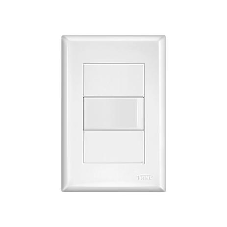 Interruptor Simples Fame Evidence com Placa 4x2 Branco Menor preço em Interruptor Simples Fame Evidence com Placa 4x2 Branco
