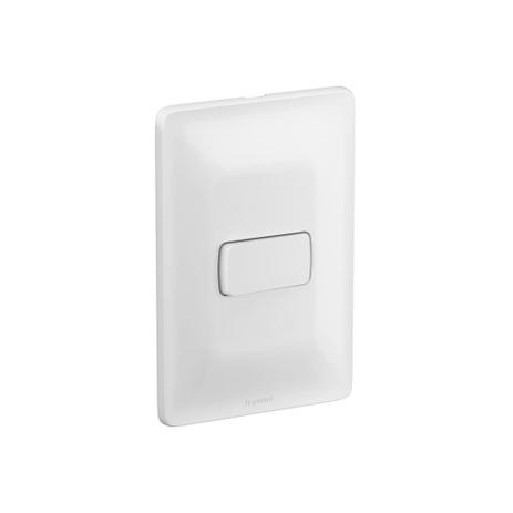 Interruptor Simples Zeffia 4x2 10a - Pial legrand Menor preço em Interruptor Simples Zeffia 4x2 10a - Pial legrand