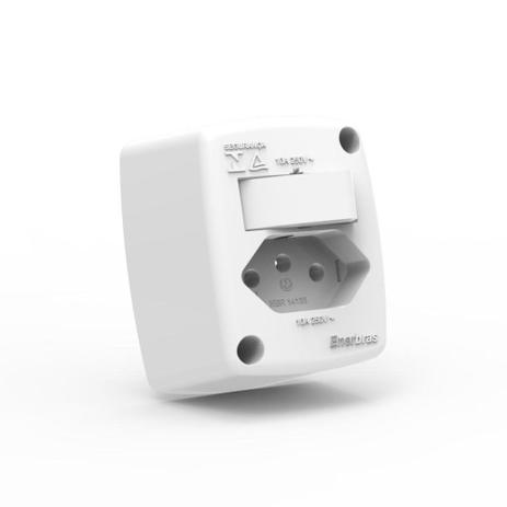 Interruptor standard 1 tec simples+tom 10a branca - Enerbras é boa?