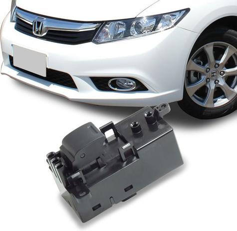 Interruptor Vidro Eletrico Civic 12/ Simples - Almapy Menor preço em Interruptor Vidro Eletrico Civic 12/ Simples - Almapy
