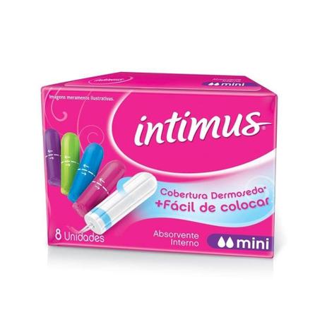 Intimus Absorvente Interno Mini C/8 é boa?