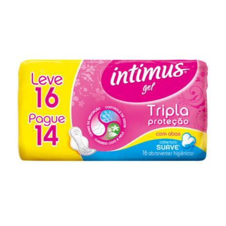 Intimus Absorventes Íntimos Gel Suave C/A C/16 Menor preço em Intimus Absorventes Íntimos Gel Suave C/A C/16