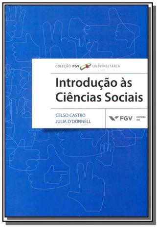 Introducao as ciencias sociais - Fgv Menor preço em Introducao as ciencias sociais - Fgv