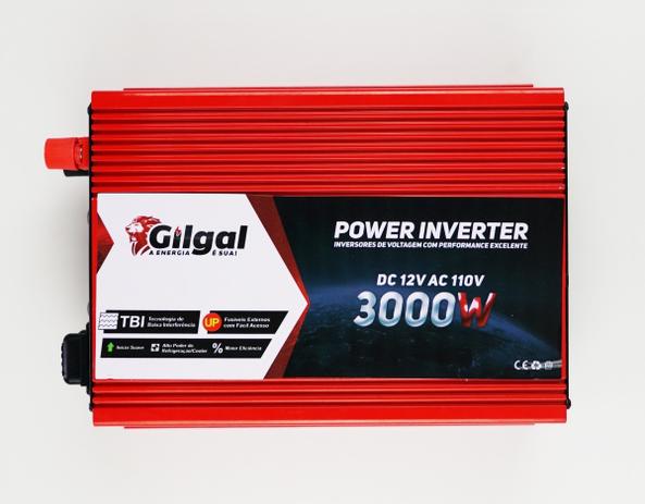 Inversor 3000w 12v 110v Onda Senoidal Para Frigobar - Gilgal Menor preço em Inversor 3000w 12v 110v Onda Senoidal Para Frigobar - Gilgal