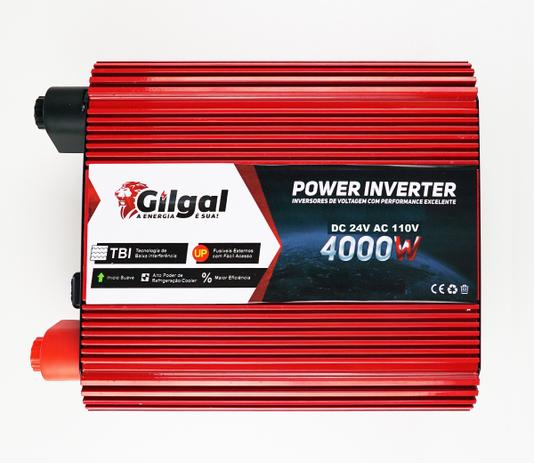 Inversor 4000w Conversor 24v Para 110v Senoidal Modificada - Gilgal Menor preço em Inversor 4000w Conversor 24v Para 110v Senoidal Modificada - Gilgal