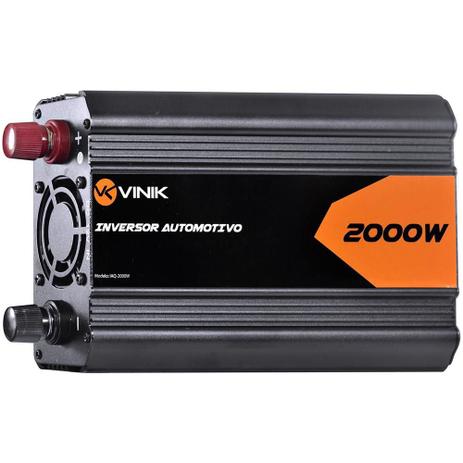 Inversor automotivo vinik onda modificada 12v 2000w 127v Menor preço em Inversor automotivo vinik onda modificada 12v 2000w 127v