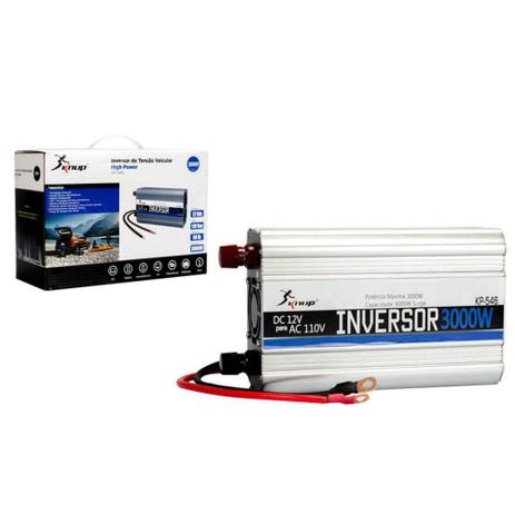 Inversor Conversor Tensao Transformador 3000W 12V 110V KP-546 KP-546 KNUP Menor preço em Inversor Conversor Tensao Transformador 3000W 12V 110V KP-546 KP-546 KNUP