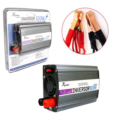 Inversor Conversor Tensao Transformador 500W 12V 220V KP-507 KP-507A KNUP Menor preço em Inversor Conversor Tensao Transformador 500W 12V 220V KP-507 KP-507A KNUP
