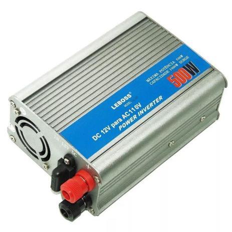 Inversor Conversor Veicular Leboss 500w 12v Para 110v - - Menor preço em Inversor Conversor Veicular Leboss 500w 12v Para 110v - -