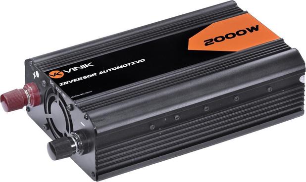 Inversor de corrente elétrica de onda modificada 2000w converte 12v para 127v 60hz - Vinik Menor preço em Inversor de corrente elétrica de onda modificada 2000w converte 12v para 127v 60hz - Vinik
