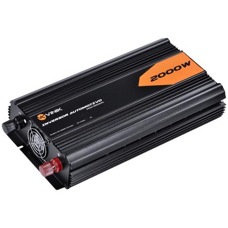 Inversor de corrente elétrica de onda senoidal 2000w converte 24v para 220v com plug br e usb - Vinik Menor preço em Inversor de corrente elétrica de onda senoidal 2000w converte 24v para 220v com plug br e usb - Vinik