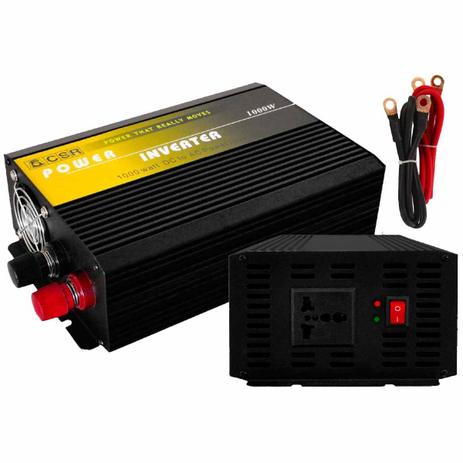 Inversor de Força 1000W 12V para 110V - CSR Menor preço em Inversor de Força 1000W 12V para 110V - CSR