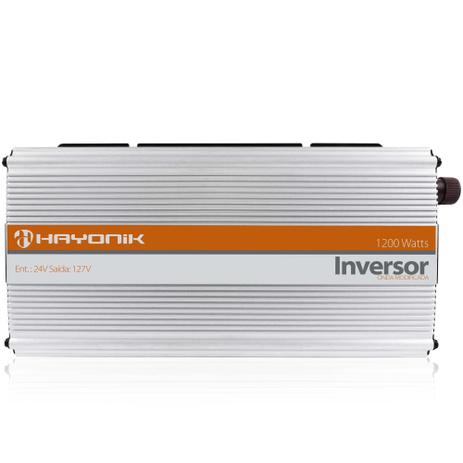 Inversor de Onda Modificada 1200w 24vdc 127v Usb Hayonik Menor preço em Inversor de Onda Modificada 1200w 24vdc 127v Usb Hayonik