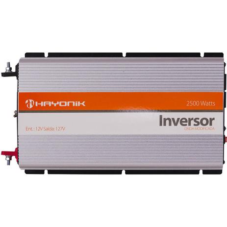 Inversor De Onda Modificada 2500W 12vdc 127V Hayonik Menor preço em Inversor De Onda Modificada 2500W 12vdc 127V Hayonik
