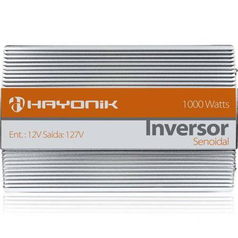 Inversor Hayonik Senoidal Pura 12Vcc/127Vca (1000W) é ruim? Inversor Hayonik Senoidal Pura 12Vcc/127Vca (1000W) é boa?