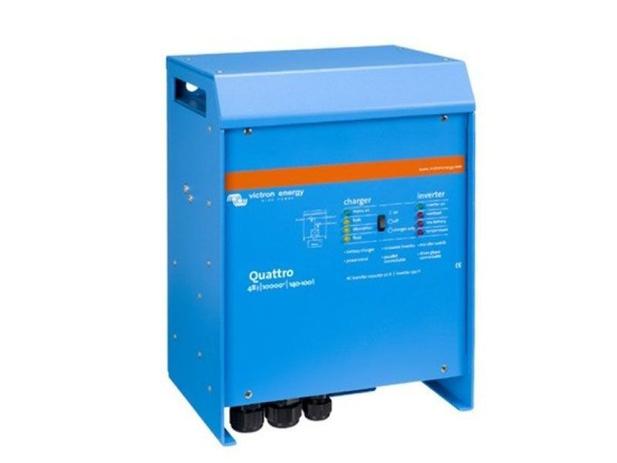 Inversor Solar OFF GRID Victron Centrium ENERGY QUA481030010 Quattro 10.000VA 48V/230V Senoidal Pura+carregador Menor preço em Inversor Solar OFF GRID Victron Centrium ENERGY QUA481030010 Quattro 10.000VA 48V/230V Senoidal Pura+carregador