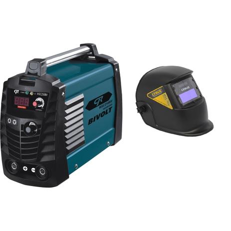 Inversora de Solda Industrial Bivolt - CR - MSC250 + Máscara Lynus Automática S/Regulagem MSL-350F é ruim? Inversora de Solda Industrial Bivolt - CR - MSC250 + Máscara Lynus Automática S/Regulagem MSL-350F é boa?