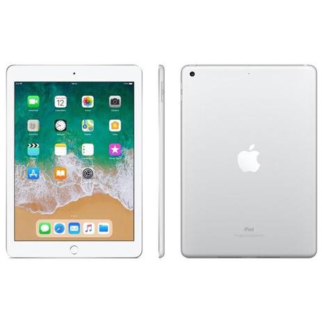 iPad 6 Apple, Tela Retina 9.7”, 32GB, Prata, Wi-Fi - MR7G2BZ/A Menor preço em iPad 6 Apple, Tela Retina 9.7”, 32GB, Prata, Wi-Fi - MR7G2BZ/A