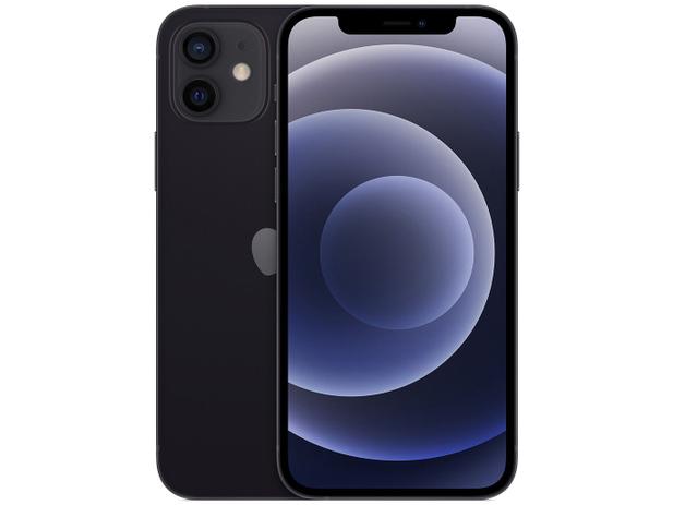 Imagem de iPhone 12  Apple 64GB Preto 6,1” Câm. Dupla 12MP