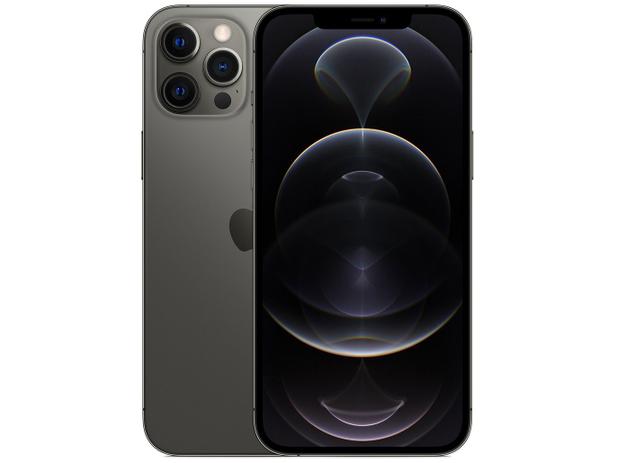 iPhone 12 Pro Max Apple 128GB Grafite 6,7” - Câm. Tripla 12MP iOS + Carregador USB-C Original Menor preço em iPhone 12 Pro Max Apple 128GB Grafite 6,7” - Câm. Tripla 12MP iOS + Carregador USB-C Original