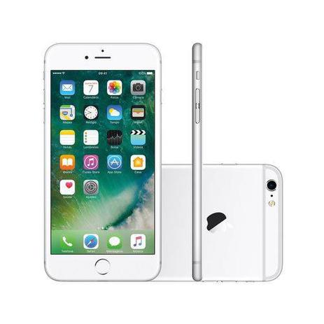 iPhone 6 Plus 16gb Prata, Tela de 5.5, Camera 8Mpx, Processador A8, Touch ID Menor preço em iPhone 6 Plus 16gb Prata, Tela de 5.5, Camera 8Mpx, Processador A8, Touch ID