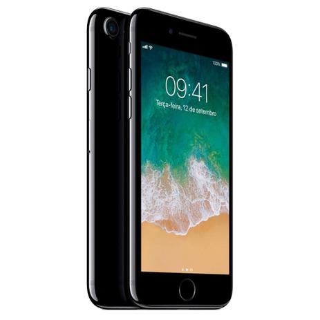 Iphone 7 Preto Brilhante, MN912BR/A, Tela de 4.7” 32GB, 12MP Menor preço em Iphone 7 Preto Brilhante, MN912BR/A, Tela de 4.7” 32GB, 12MP