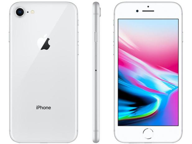 iPhone 8 Apple 128GB Cinza Espacial Tela 4,7” - 12MP iOS Menor preço em iPhone 8 Apple 128GB Cinza Espacial Tela 4,7” - 12MP iOS