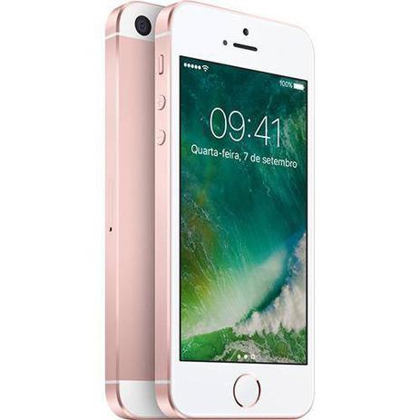 Iphone Se 16GB Rosê Gold IOS 4G/Wi-Fi 12MP - Apple Menor preço em Iphone Se 16GB Rosê Gold IOS 4G/Wi-Fi 12MP - Apple