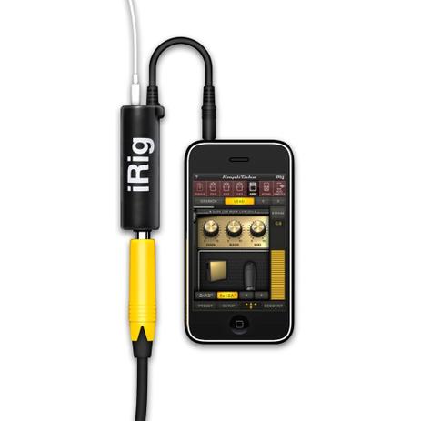 iRig - Interface para Guitarra e vídeos no celular com o Áudio da mesa de Som Menor preço em iRig - Interface para Guitarra e vídeos no celular com o Áudio da mesa de Som