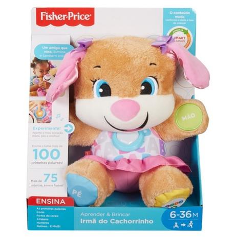 Irmã do Cachorrinho Fisher Price - FVC81 - MATTEL Menor preço em Irmã do Cachorrinho Fisher Price - FVC81 - MATTEL