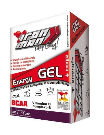 Iron Man Instant Energy Gel - Caixa com 10 Unidades Frutas Vermelhas - New Millen Menor preço em Iron Man Instant Energy Gel - Caixa com 10 Unidades Frutas Vermelhas - New Millen