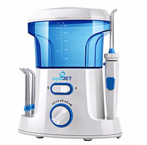 Irrigador oral Aquajet FC168 familiar com 7 bicos - bivolt Menor preço em Irrigador oral Aquajet FC168 familiar com 7 bicos - bivolt