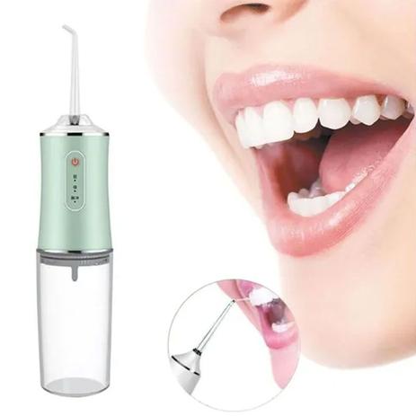 Irrigador Oral Bucal Recarregável Limpeza Profunda - Verde - RPC Menor preço em Irrigador Oral Bucal Recarregável Limpeza Profunda - Verde - RPC