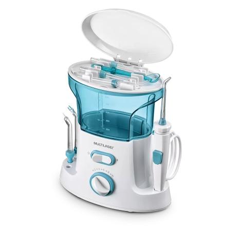 Irrigador Oral Clearpik Portable Limp Profunda 7 Bicos 600ml - Multilaser Menor preço em Irrigador Oral Clearpik Portable Limp Profunda 7 Bicos 600ml - Multilaser