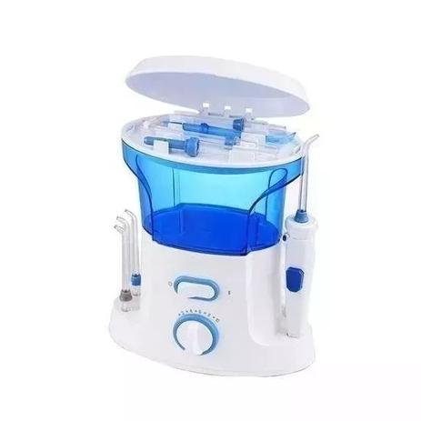 Irrigador Oral Família Quanta 600ml 10 Niveis De Pressão Bivolt Menor preço em Irrigador Oral Família Quanta 600ml 10 Niveis De Pressão Bivolt